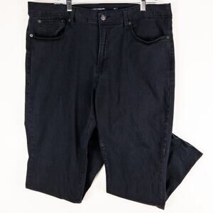 Lucky Brand 121 Slim Straight Men's Jeans W40 L32 Dark Blue Stretch Chambray